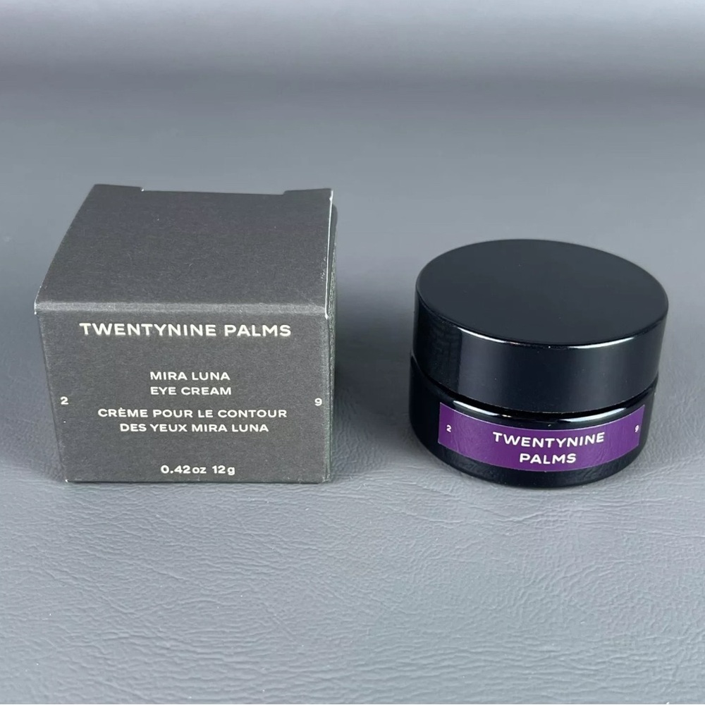TwentyNine‎ Palms Mira Luna Eye
Cream .42 oz ($97 Retail) NIB
Vegan